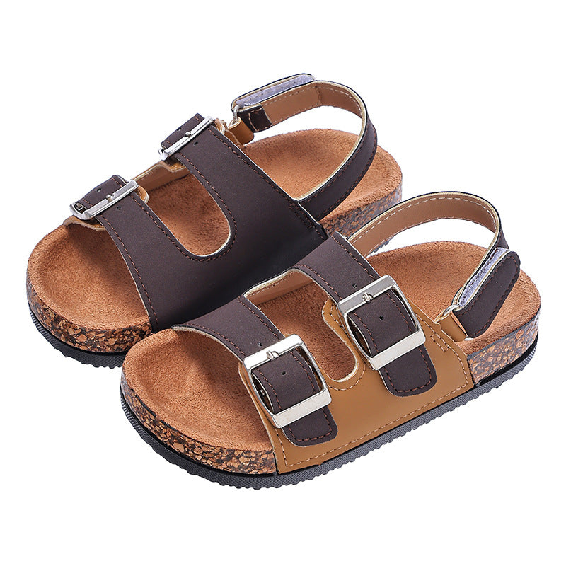 2026 New Style Birkenstock Sandals for Girls - Non-slip Soft Sole, Breathable, Casual, Versatile, Princess Girl Sandals