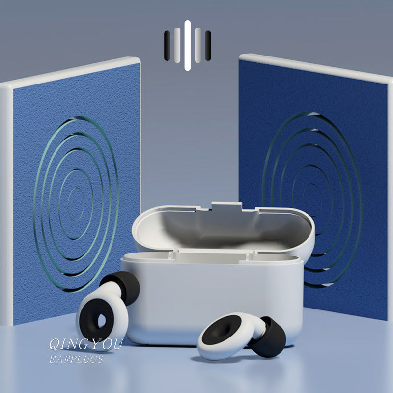 Noise-cancelling earplugs silent sleep sound-proof earplugs cross-border best-selling split assembly large, medium and small waterproof silicone earplugs