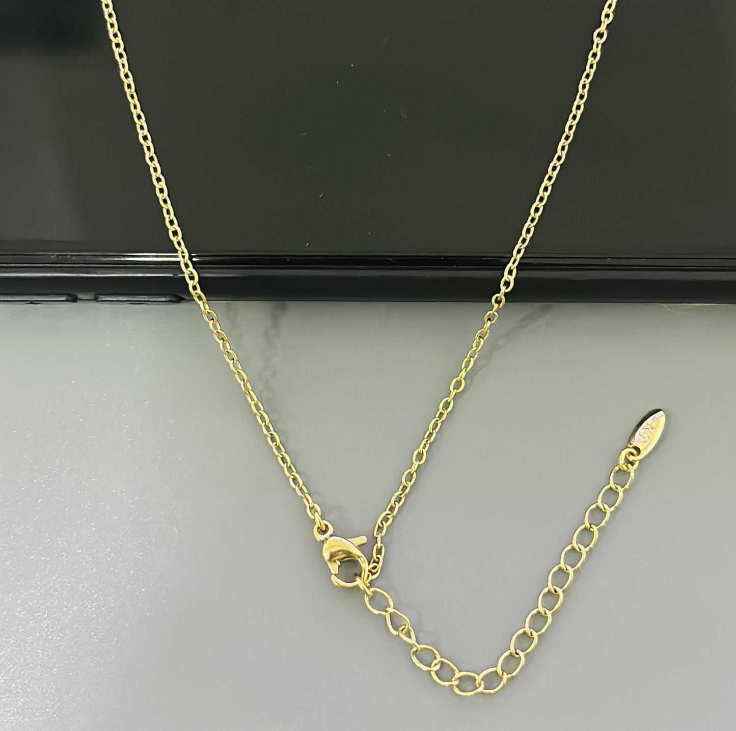 Xuping 2023 New Ins Trendy Geometric Necklace Single Chain Clavicle Chain Easy to Match Women's Simple Style