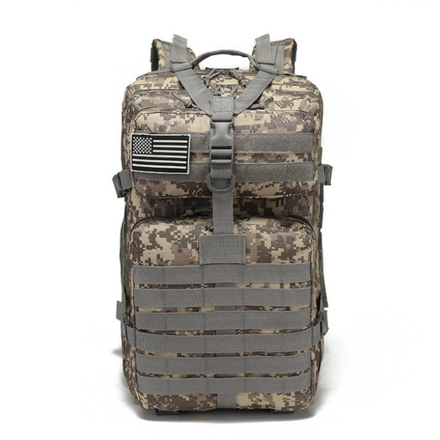 Outdoor tactical backpack hiking and camping large capacity MOLLE expands new 3P backpack
