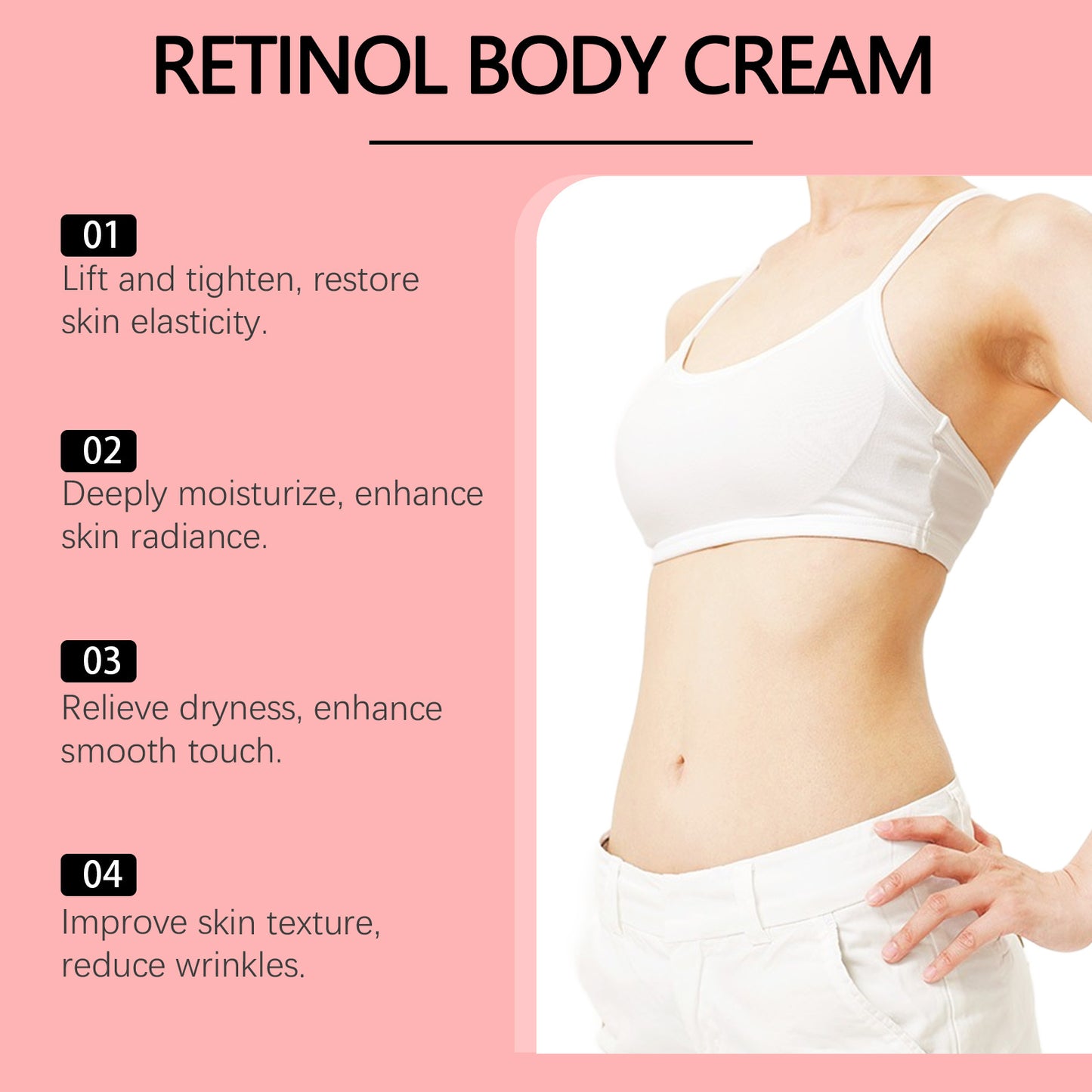 OCEAURA Retinol Body Lotion Gentle Moisturizing and Nourishing Body Lotion