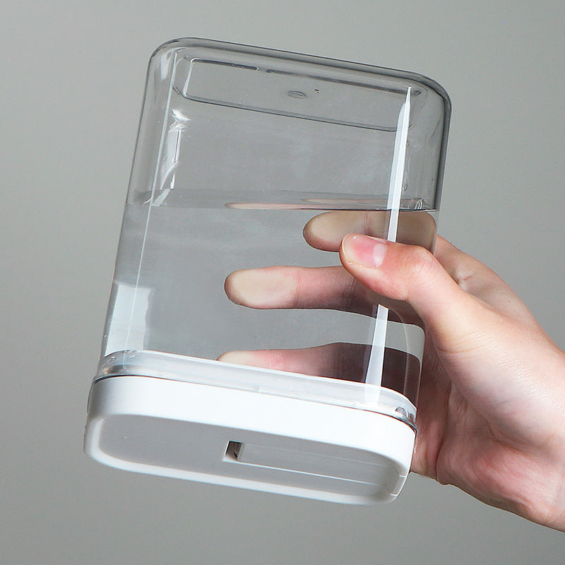 Sealed Jar, Transparent Plastic Acrylic Food Grade Kitchen Storage, Snack Tea Grain Jar, Storage Jar