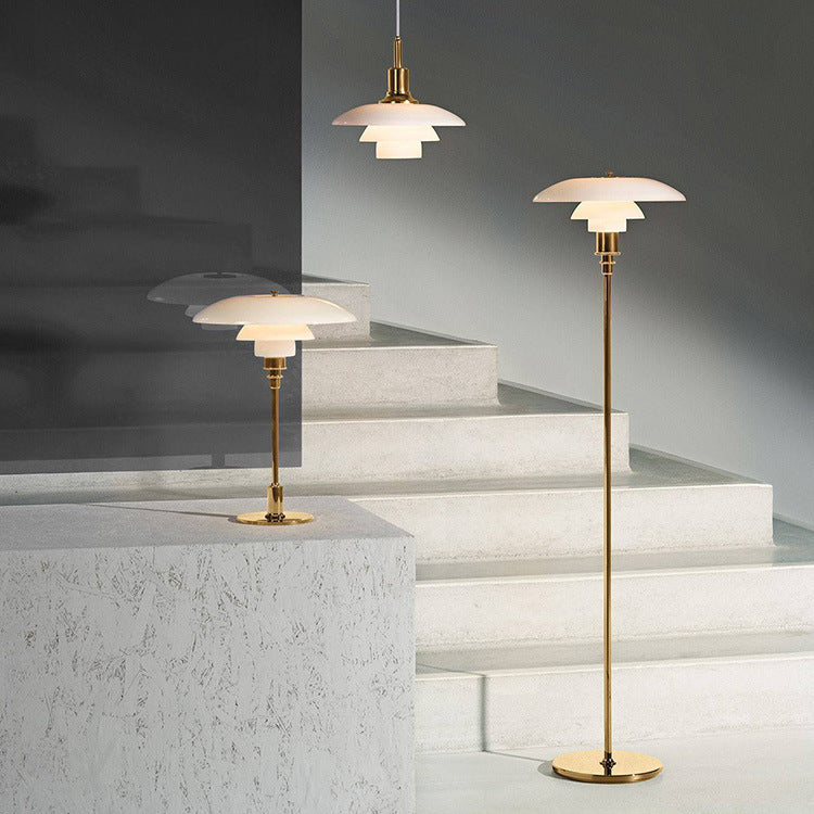 Danish Classic PH3 Creative Bedroom Bedside Table Lamp Nordic Simple Living Room Study Reading Glass Decorative Table Lamp