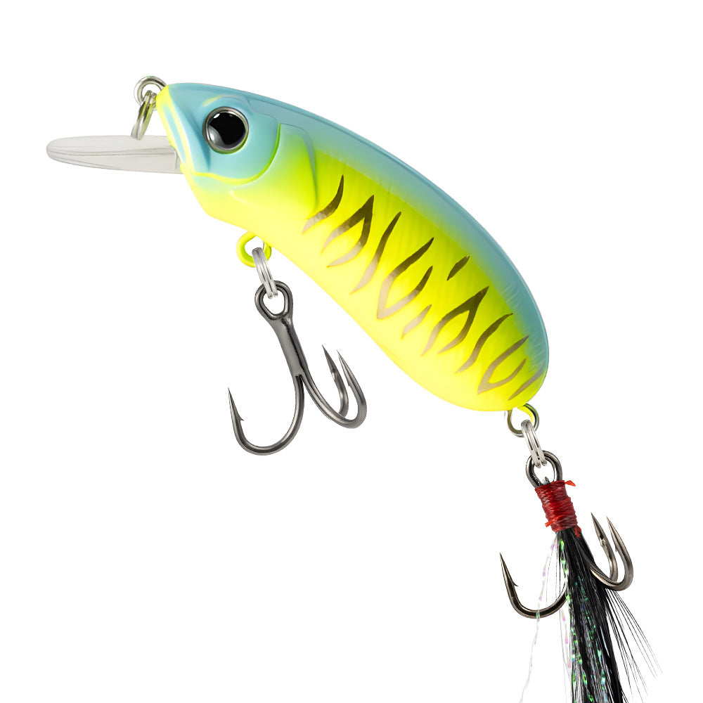 Minnow Micro-Filling Rocking Fat Slow-Sinking Long-Distance Lure for Fishing, Bass, and Mandarin Fish