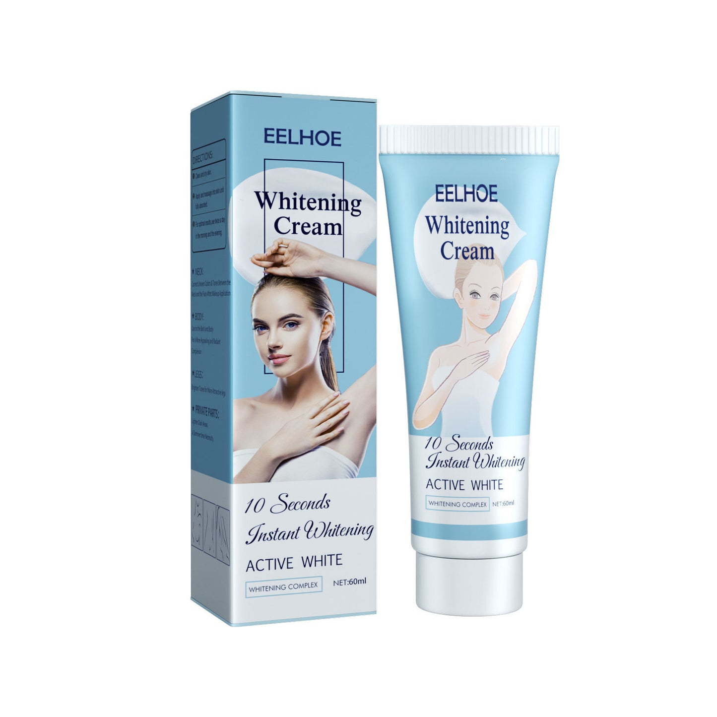 EELHOE Underarm Care Cream Skin Care Cream Body Lotion Concealer Underarm Cream Moisturizing Hydrating Nourishing