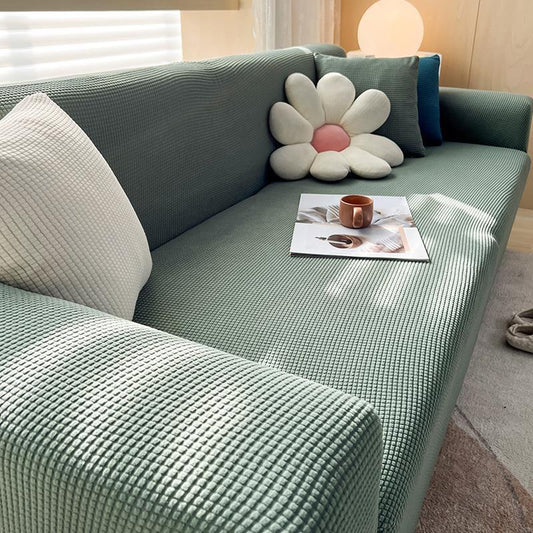 Universal Knitted Thickened Sofa Cover, Single Double Three-seater Sofa Cover Full Cover Sofa Cushion Cover