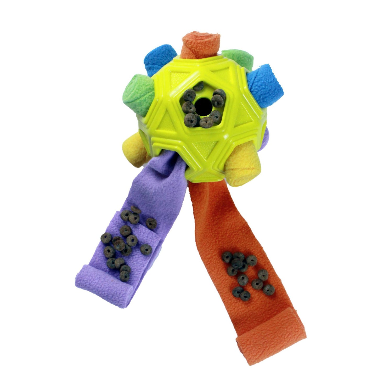 Cross-border pet hollow bite-resistant sniffing ball puzzle energy-consuming pet hidden food fried toy leaking food dog toy