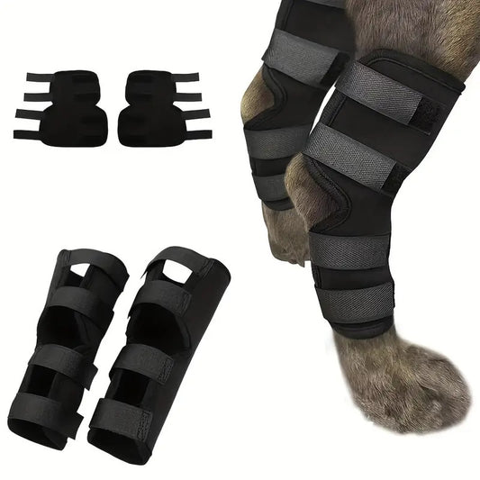 Dog Leg Injury Protective Sleeve, Dog Surgery Anti-licking Aid, Dog Front Leg Assist, Breathable and Adjustable Protective Sleeve