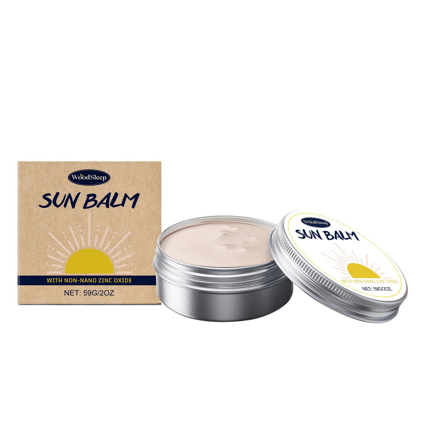 WOODSLEEP Beef tallow protective cream Summer outdoor protective skin care moisturizing repair refreshing non-greasy