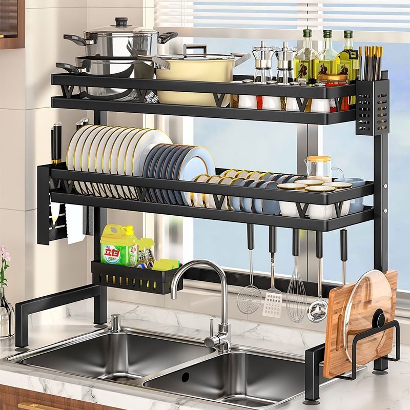 Kitchen Sink Rack, Kitchen Sink Dish Drying Rack, Kitchen Utensil Rack, Multifunctional Storage Rack