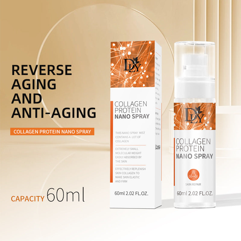 Cross-border Exclusive Supply of Collagen Nano Spray, Hydrating, Moisturizing, Youth-setting Original Solution Spray, Beauty and Beauty Nano Spray