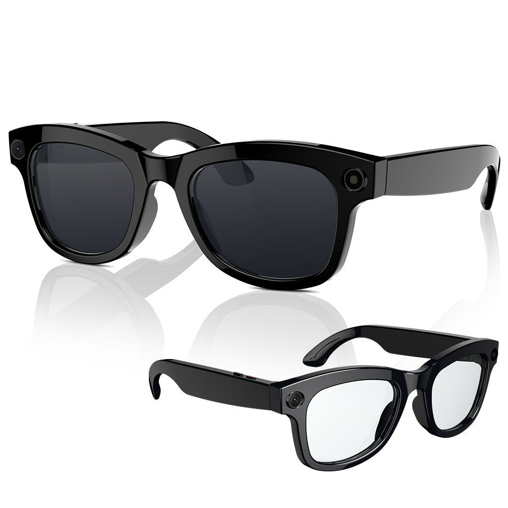 Cross-border Smart Glasses with Camera, AI Translation, Object Recognition, ChatGPT Bluetooth Glasses, Calls and Music