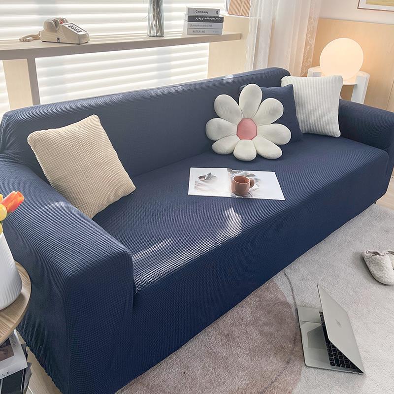 Universal Knitted Thickened Sofa Cover, Single Double Three-seater Sofa Cover Full Cover Sofa Cushion Cover