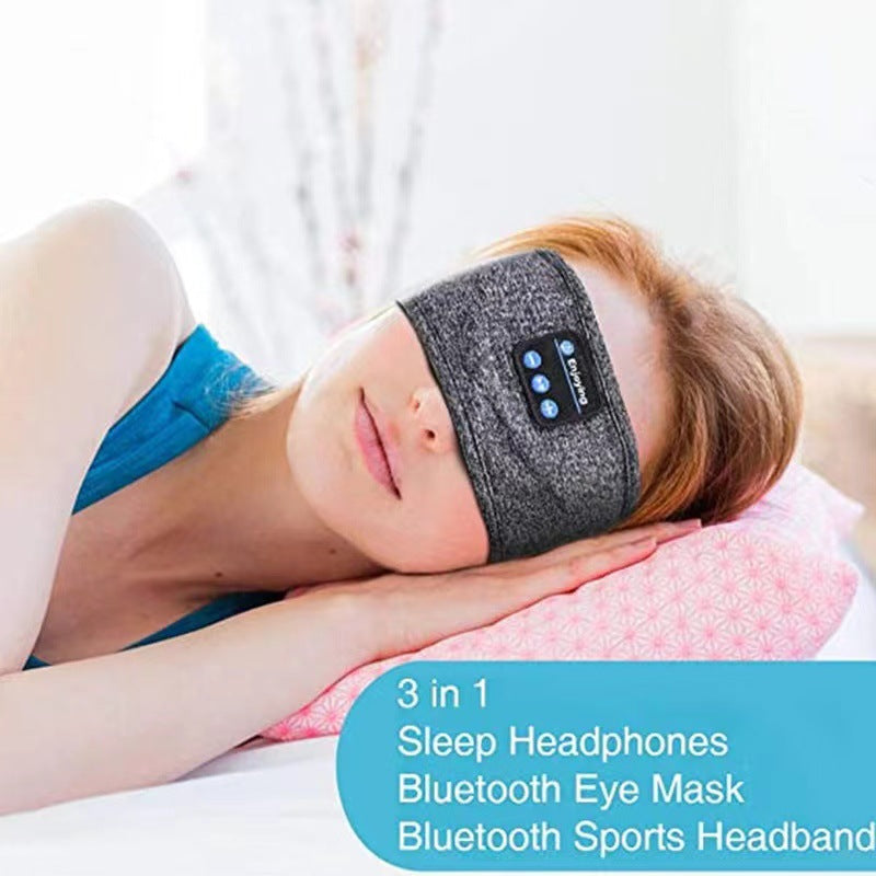 Bluetooth Headband, Music Sleep Eye Mask Detachable Key Body, Yoga Sweat-absorbent Headband, Outdoor Running Bluetooth Headband
