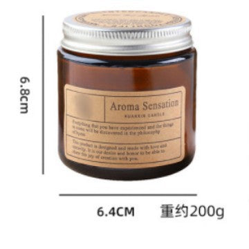 Essential Oil Scented Candles, Niche Indoor Fragrances, Long-Lasting Aromatherapy for Women's Bedrooms, Romantic Scented Decorative Items