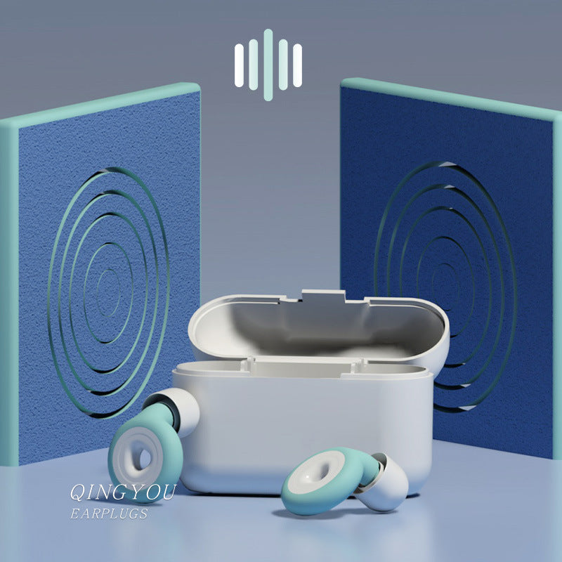 Noise-cancelling earplugs silent sleep sound-proof earplugs cross-border best-selling split assembly large, medium and small waterproof silicone earplugs