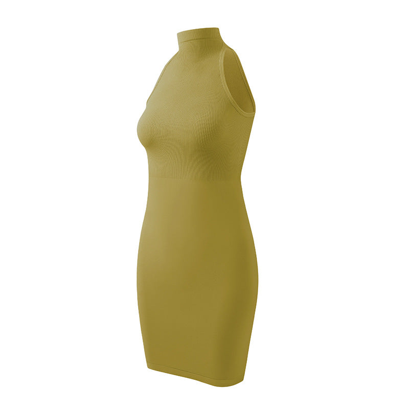 Cross-border European and American style sleeveless maternity dress, 2026 spring/summer, sexy slim-fit bodycon skirt