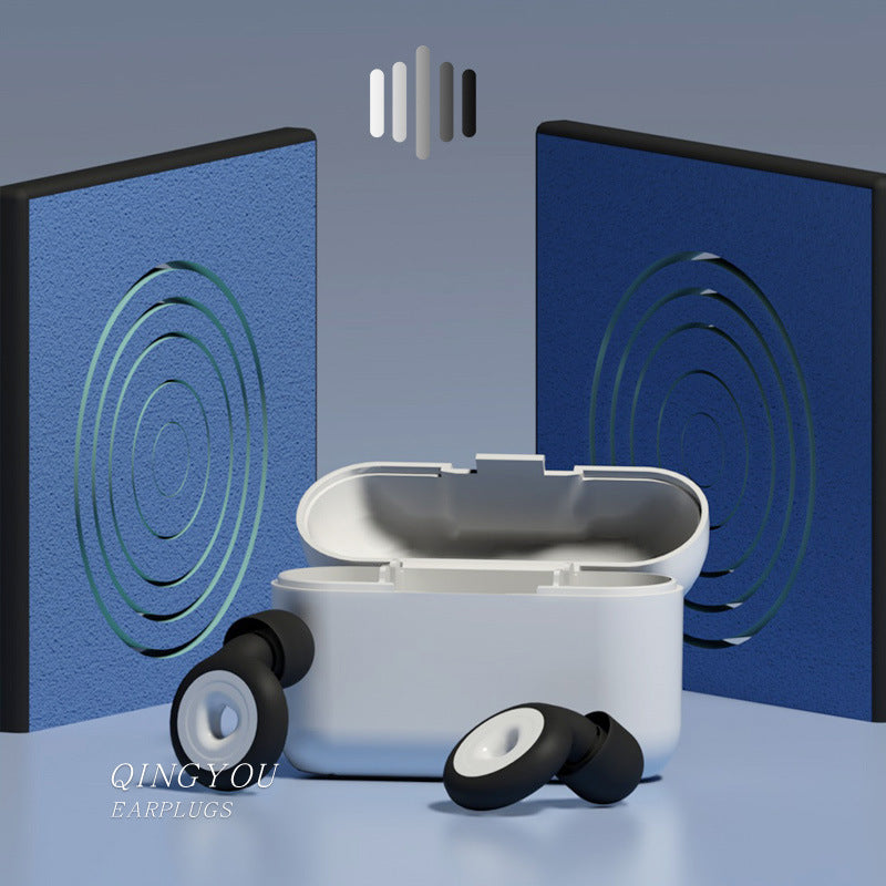 Noise-cancelling earplugs silent sleep sound-proof earplugs cross-border best-selling split assembly large, medium and small waterproof silicone earplugs