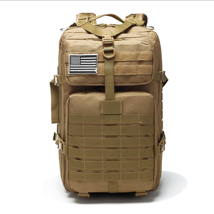 Outdoor tactical backpack hiking and camping large capacity MOLLE expands new 3P backpack