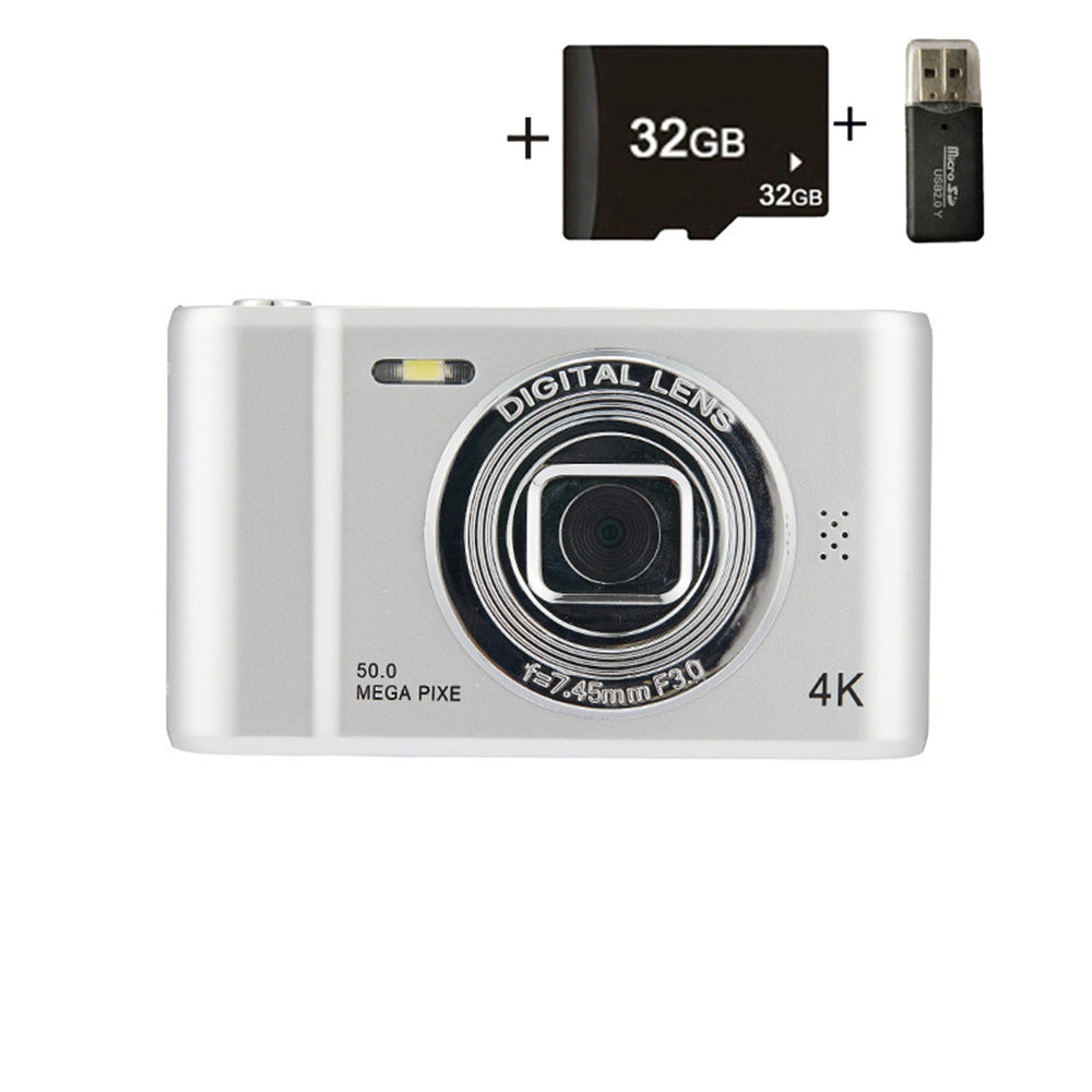 Digital retro D04ccd camera HD pixel campus entry small student travel card machine
