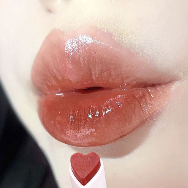 Gege bear lipstick cosmetics water light moisturizing lip glaze does not fade and does not stain the cup lip gloss