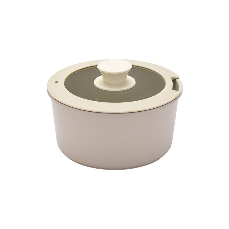 High-Value Detachable Handle Pot Medical Stone Pan Outdoor Set, Pot Portable Pot Camping Cooker Frying Pan