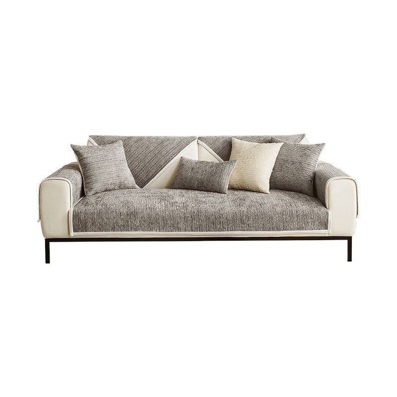 New Chenille Sofa Cushion, Universal Sofa Cover For All Seasons, All-Inclusive Universal Cover, Simple Sofa Cover, Cloth Towel Cushion