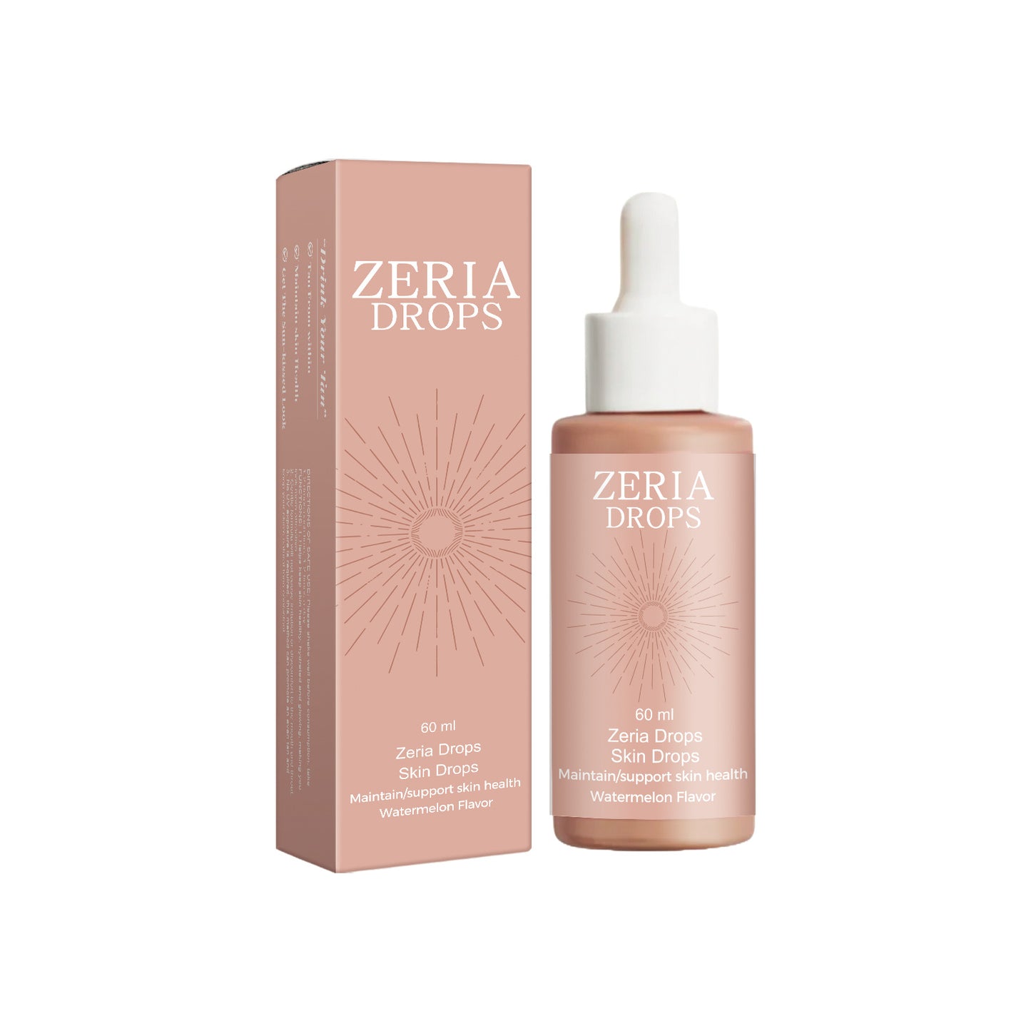 Zeria Sunless Tanning Drops, natural nourishing ingredients