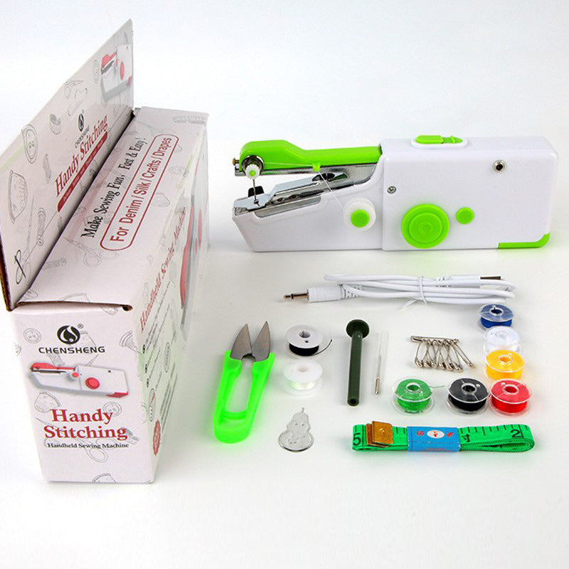 New Home Handheld Sewing Machine Handheld Home Electric Small Sewing Machine Set