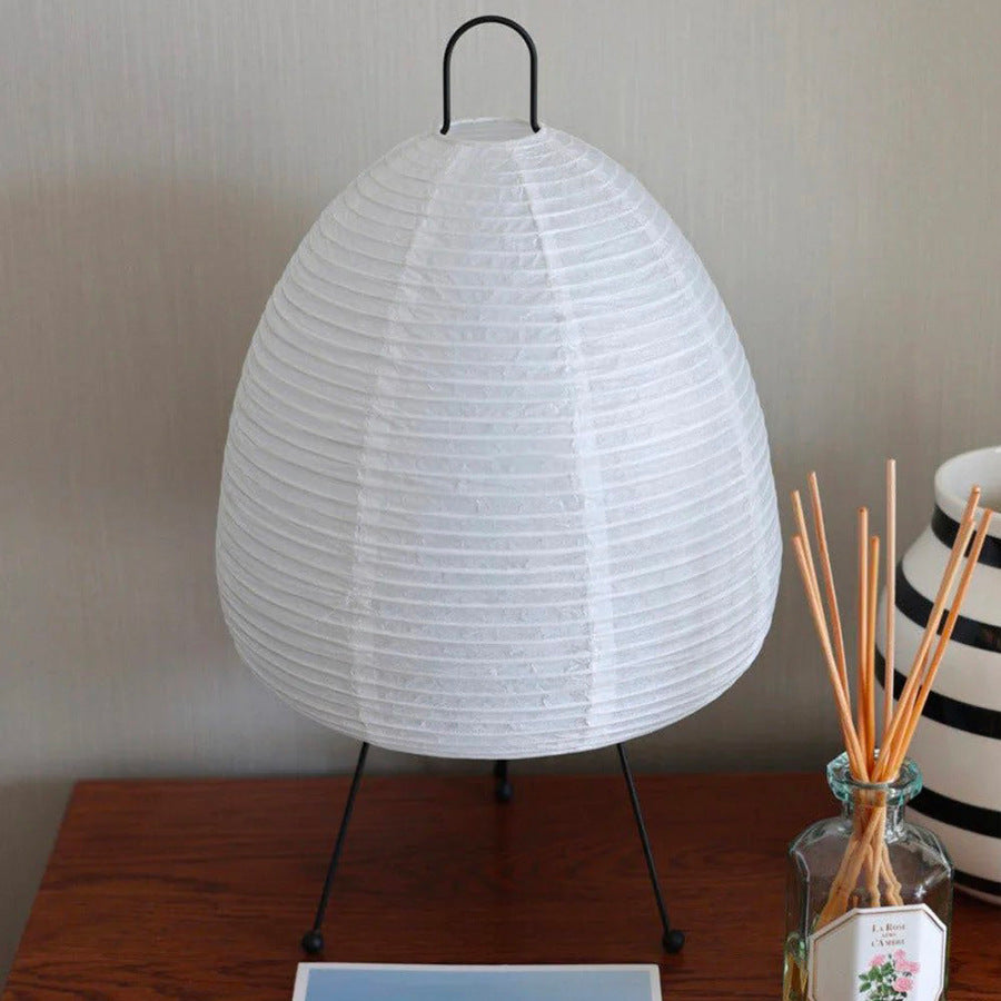 Akar Noguchi Isamu Japanese Rice Paper Table Lamp Wabi-sabi Style Living Room High-end Designer Art Decoration Bedside Table Lamp