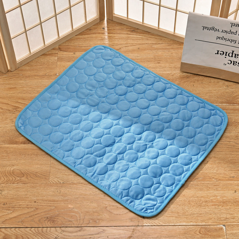Cross-border Amazon Explosive Summer Pet Ice Mat Dog Mat Ice Silk Mat Cat Cool Mat Pet Supplies Wholesale