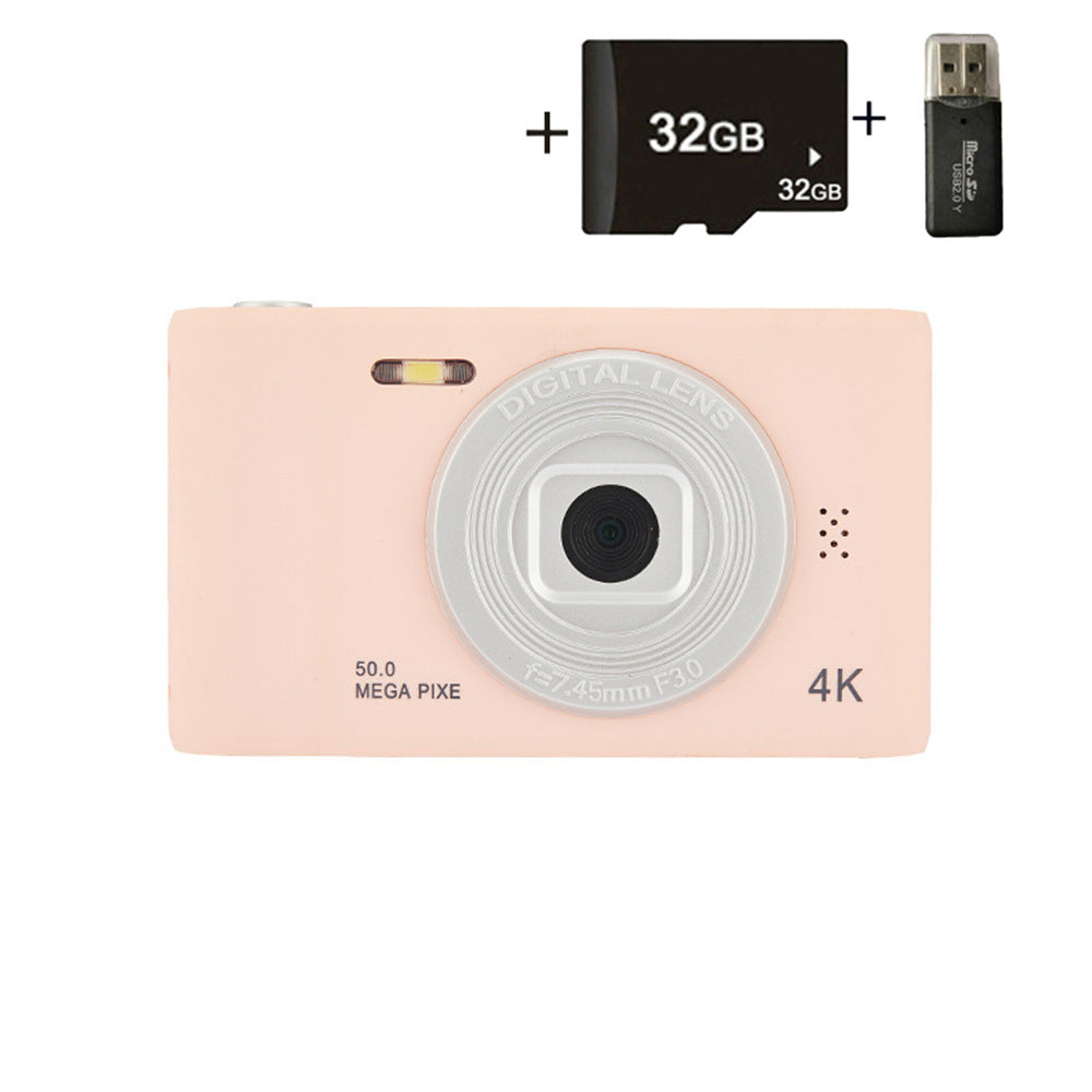 Digital retro D04ccd camera HD pixel campus entry small student travel card machine
