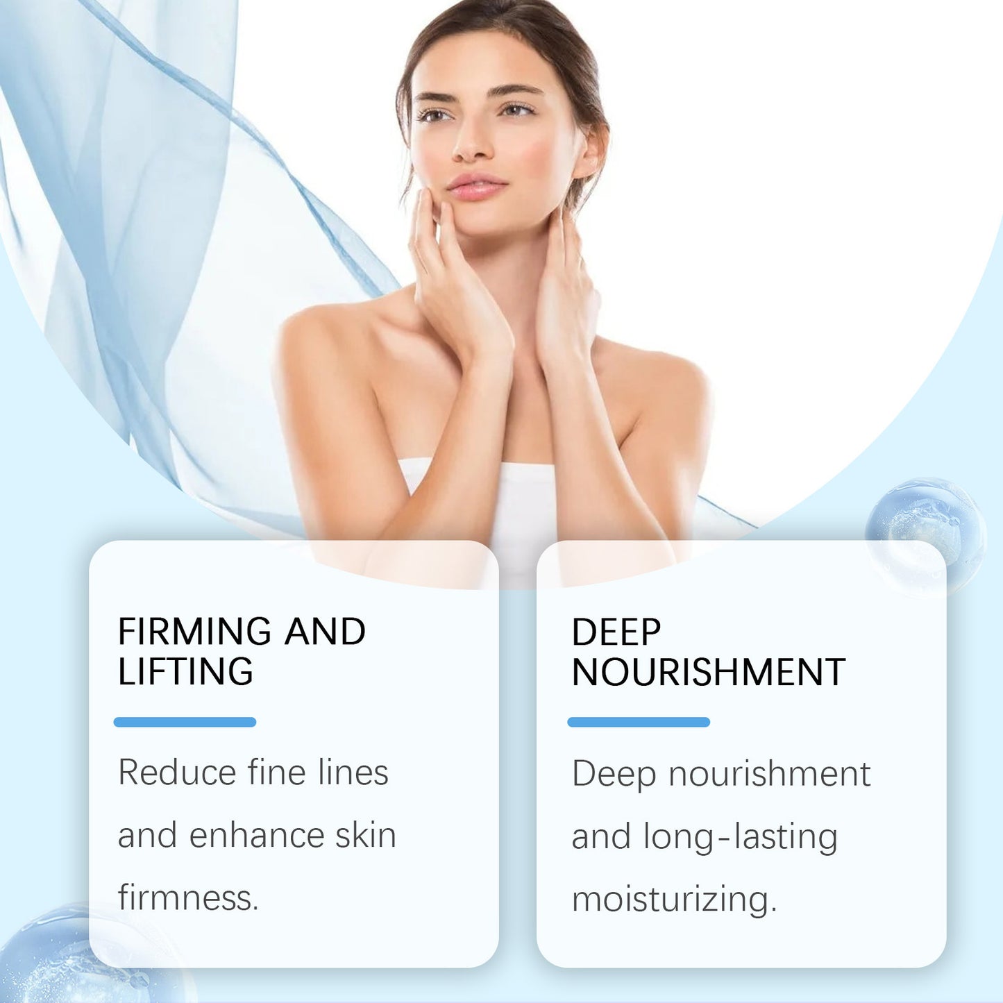Cross-border Skin Firming Essence Milk Face Body Lotion Brightens and Tightens Delicate Skin To Moisturize