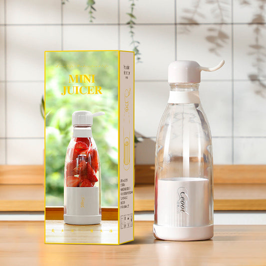Juicing Cup Home Portable Multifunctional Student Outdoor USB Rechargeable Handheld Juicer