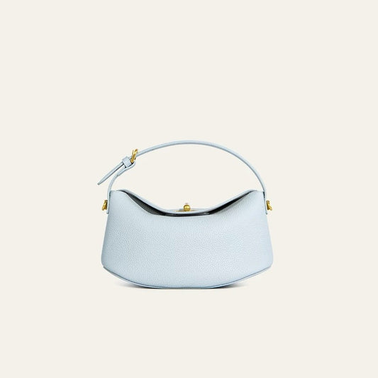 This Year's Trendy Women's Handbag/Pillow Bag, A New Spring 2026 Style, Niche, High-end, Light Luxury Lock Lunchbox Bag