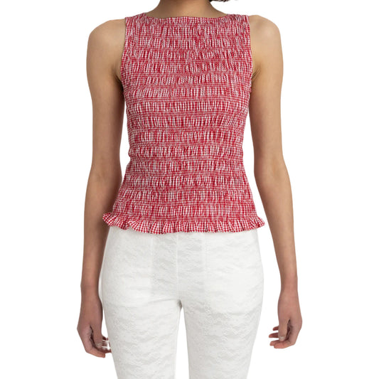 2026 New European and American Cross-border Summer Casual Sleeveless Irregular Vest Top