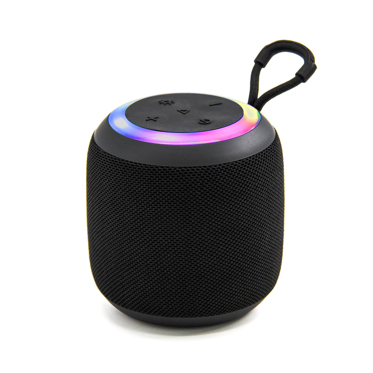Cross-border Hot-selling Cylindrical Small Speaker Portable Bluetooth Speaker, Outdoor Sports Lanyard Wireless Mini Bluetooth Speaker