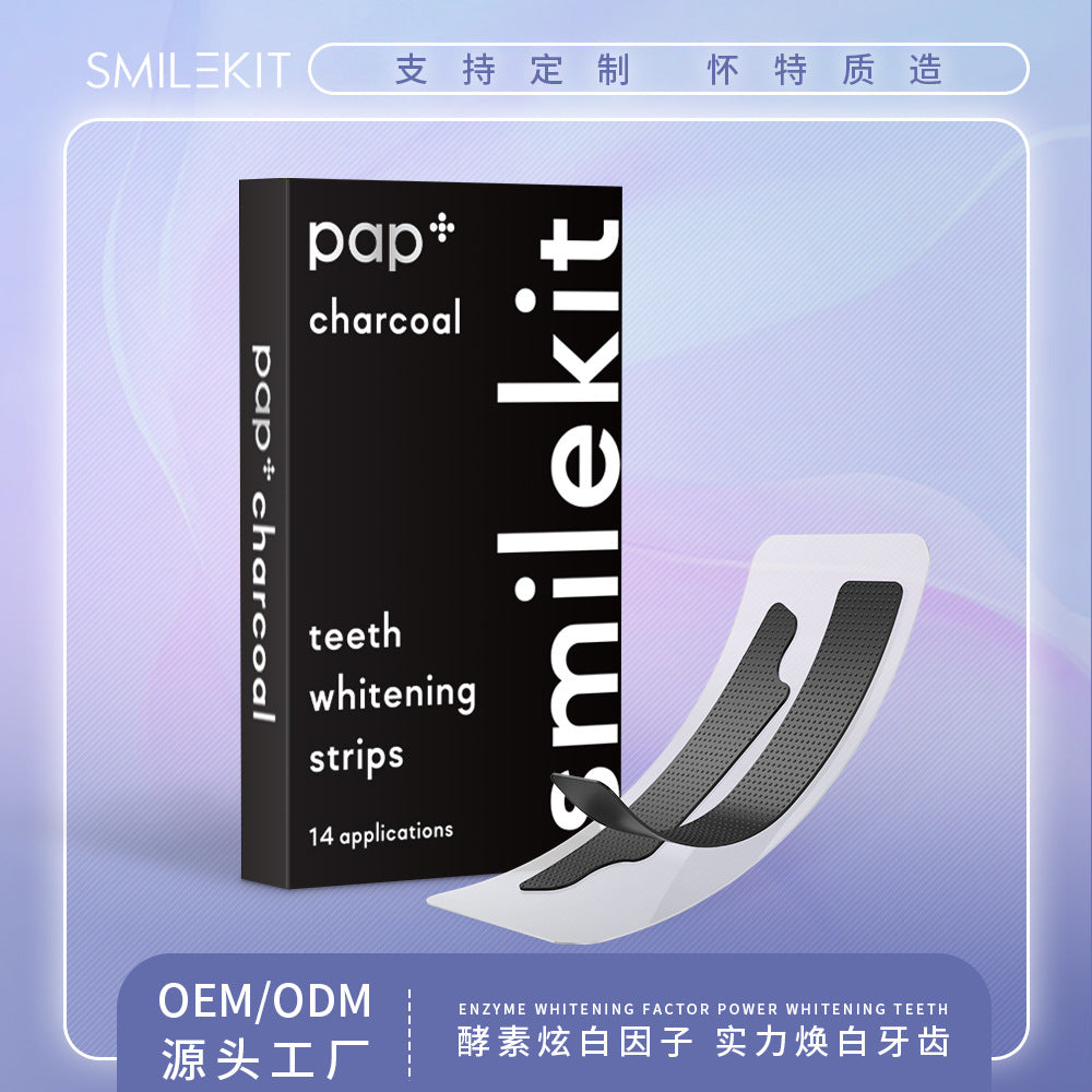 Bamboo Charcoal Teeth Whitening Strips, Activated Charcoal Teeth Strips, Teeth Whitening Strips, Whitening Teeth Strips