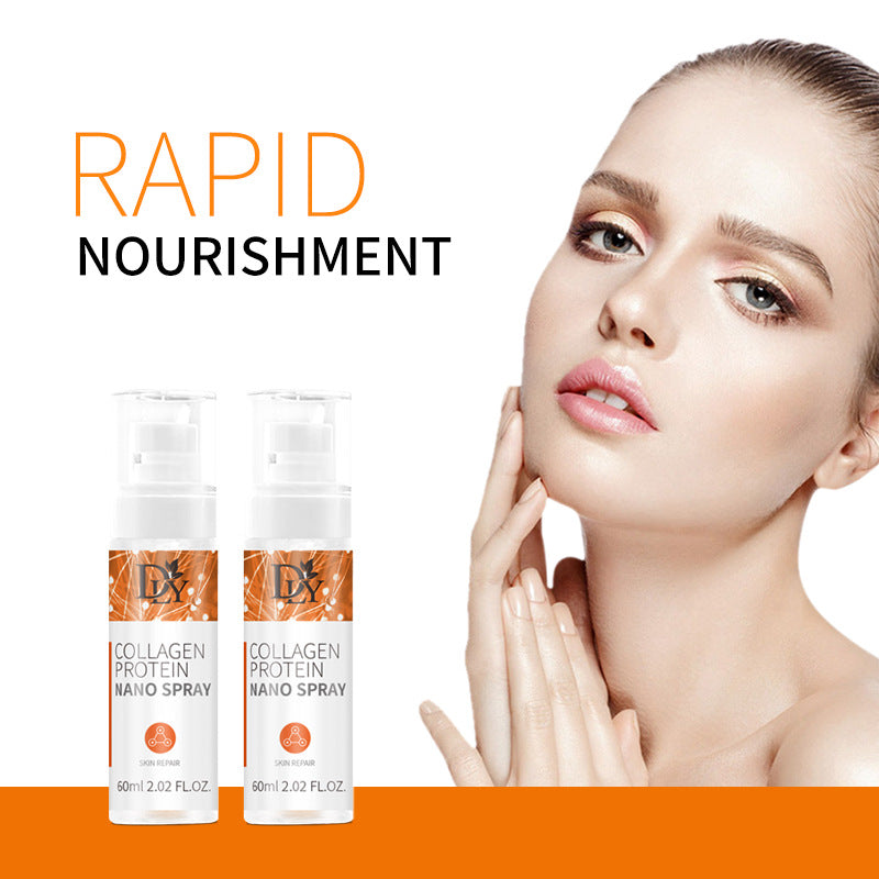 Cross-border Exclusive Supply of Collagen Nano Spray, Hydrating, Moisturizing, Youth-setting Original Solution Spray, Beauty and Beauty Nano Spray