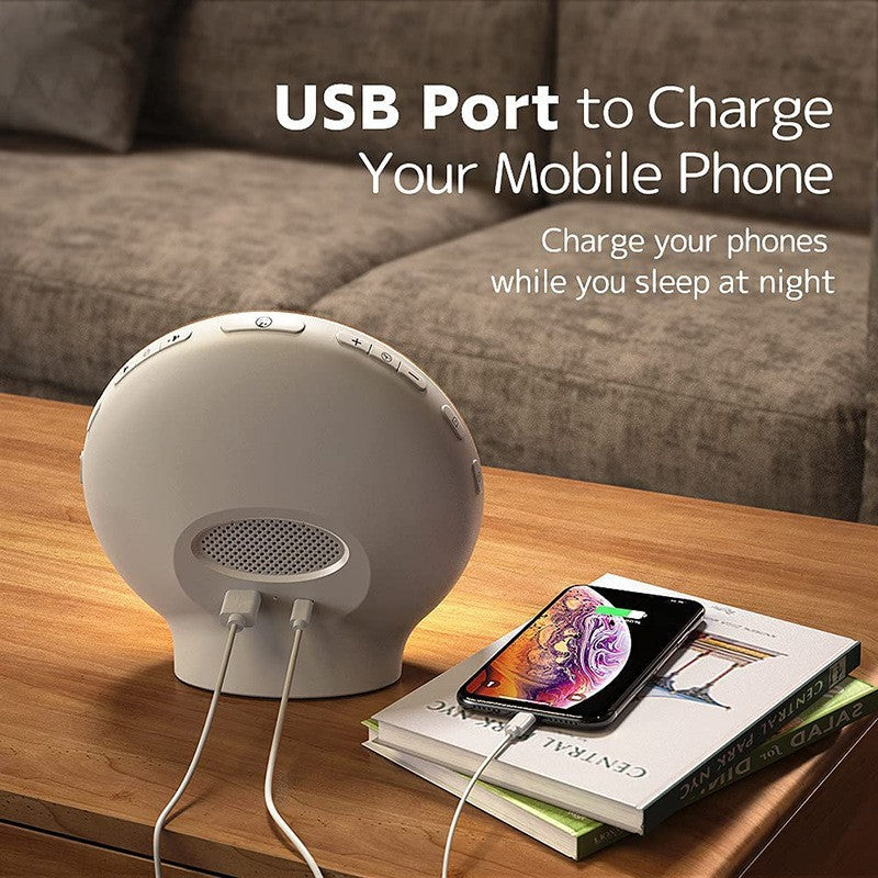 Simulate Sunrise and Sunset Natural Wake-up Light, LED Electronic Alarm Clock, Light Colorful Atmosphere Bedside Lamp, Companion Sleep Timer Light