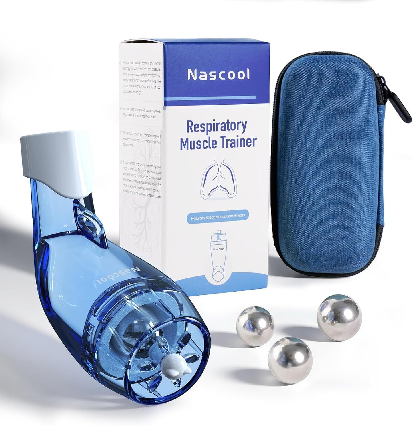 Shuomao Vibration Positive Pressure Breathing Trainer for the Elderly and Children, Sputum Clearing Device, Suctioning Instrument