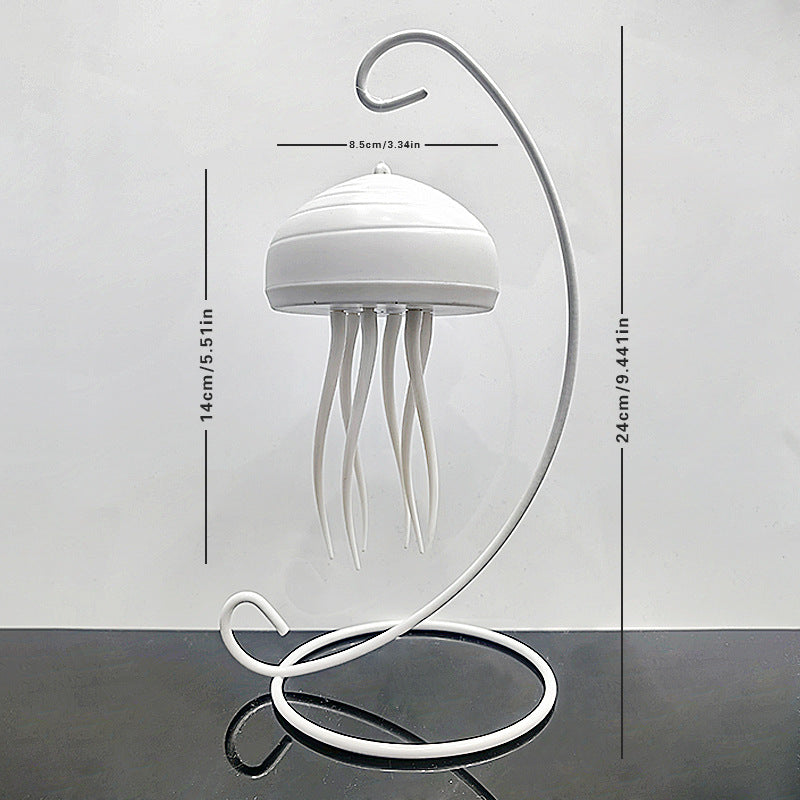 Floating Dynamic Jellyfish Night Light, Creative Home Lighting Decoration Valentine's Day Romantic Atmosphere Light, Decoration Crafts