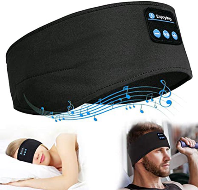 Hot Selling Bluetooth Music Sleeping Eye Mask Headband, Bluetooth Sports Headscarf Call Headband, Yoga Headwear