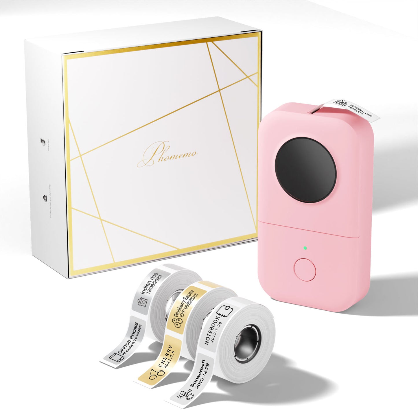 PhomemoD30 Thermal Label Printer, Handheld Portable Home Wireless Bluetooth Mini Sticker Printer