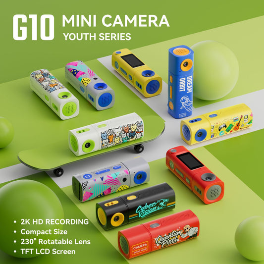 Cross-border G10 Lipstick-style Mini Thumb Digital Camera, High-Definition Outdoor Sports Video and Photography for Students, Wholesale
