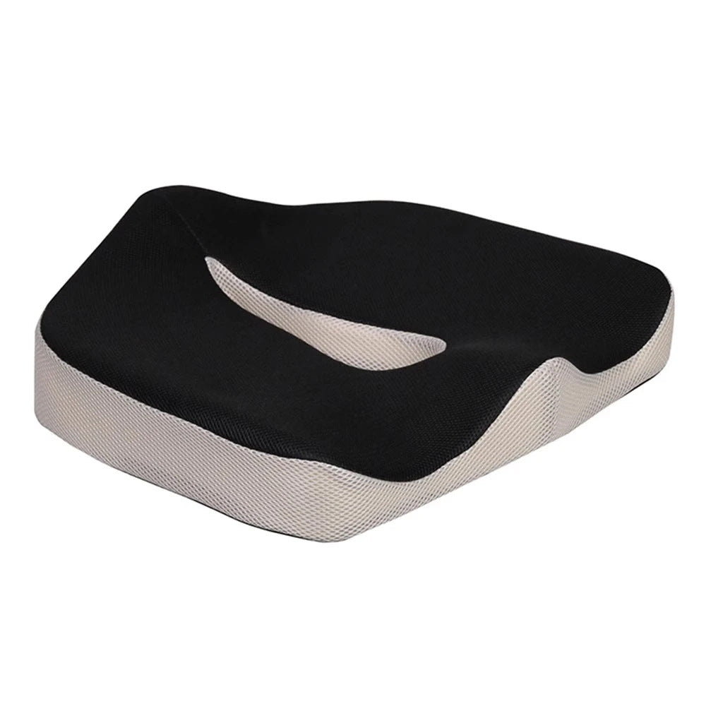 Office Seat Cushion, Perfect for Long Hours of Sitting, Memory Foam Chair Cushion, Thickened Seat Cushion for Students with Hemorrhoids, Buttock Cushion, and Lumbar Support