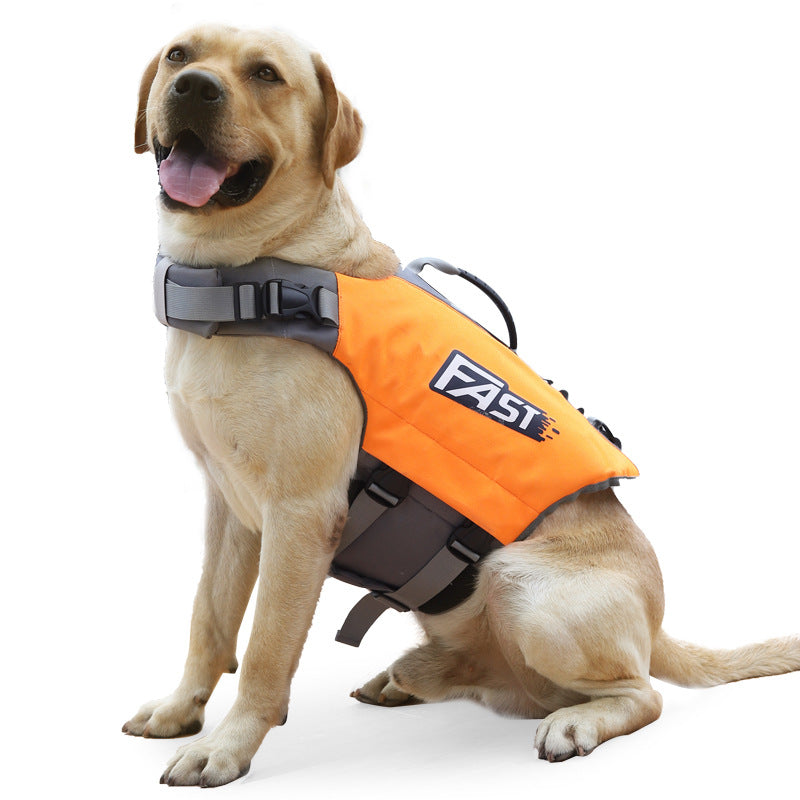 Amazon Pet Supplies Summer Pet Dog Life Jacket Dog Swimming Suit Dog Swimming Supplies Dog Swimsuit Vest