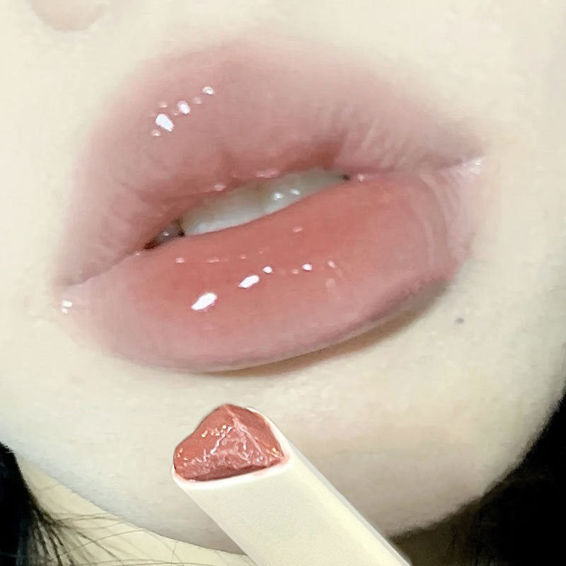 Gege bear lipstick cosmetics water light moisturizing lip glaze does not fade and does not stain the cup lip gloss