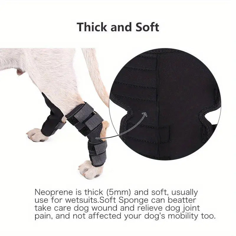 Dog Leg Injury Protective Sleeve, Dog Surgery Anti-licking Aid, Dog Front Leg Assist, Breathable and Adjustable Protective Sleeve