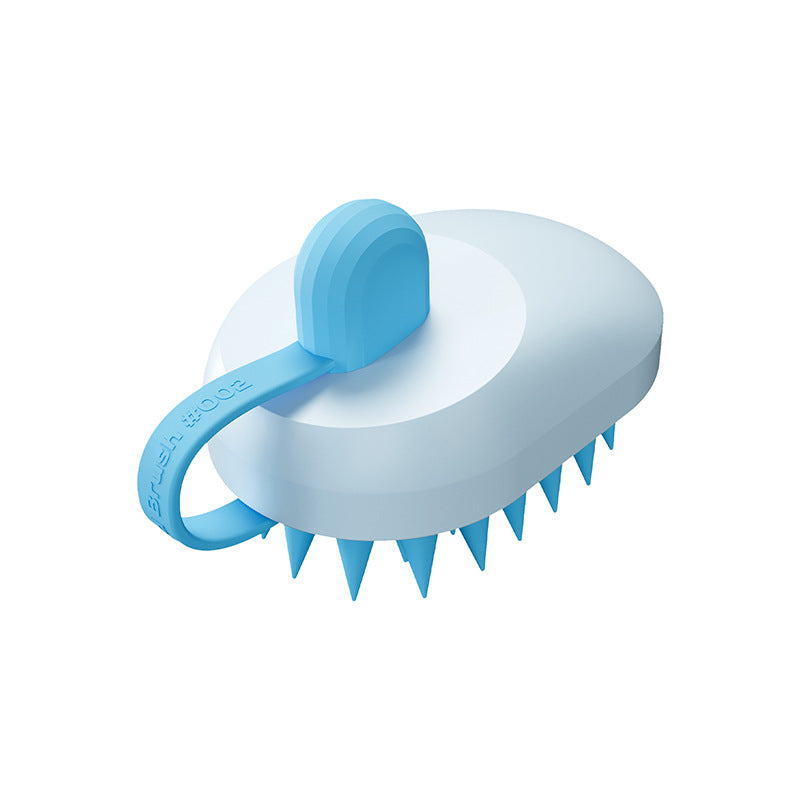 Creative Mouse Soft Glue Shampoo Brush, Artifact Household Adult Bath Shampoo Brush, Massager Pet Bath Brush